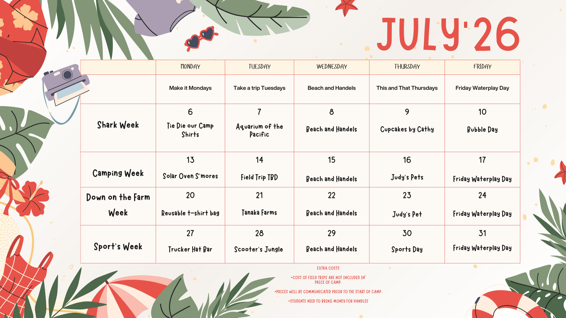 2026-SLM-Summer-Camp-Calendar July 2026 SLM Summer Camp Calendar